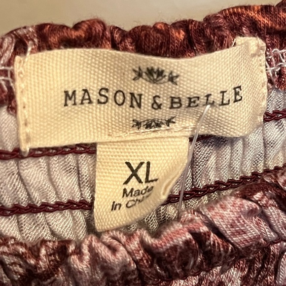 Mason & Belle Carlita Off the Shoulder Button Detail Knit Top NWT - Picture 6 of 11